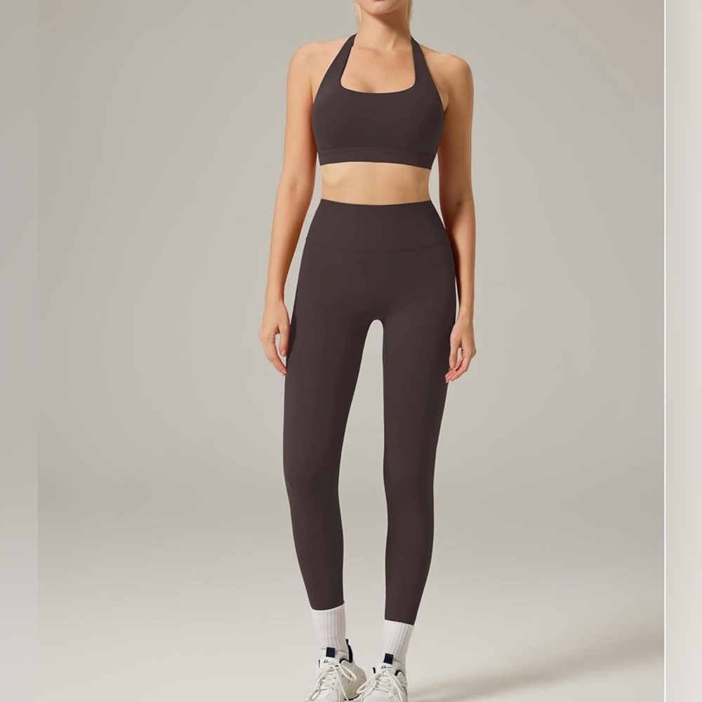 Source Unknown Dark Gray Leggings - image 1